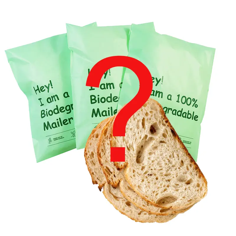 Sacolas biodegradáveis ​​podem ser usadas em embalagens de alimentos?