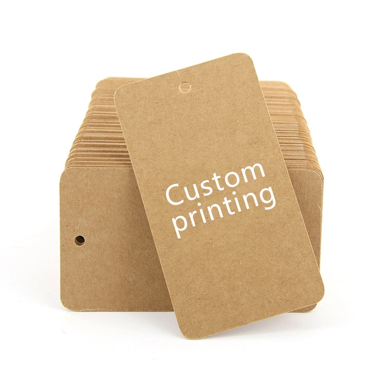 Kraft Paper Hang Tags - Soluções de embalagem sustentáveis, personalizáveis ​​e duráveis
