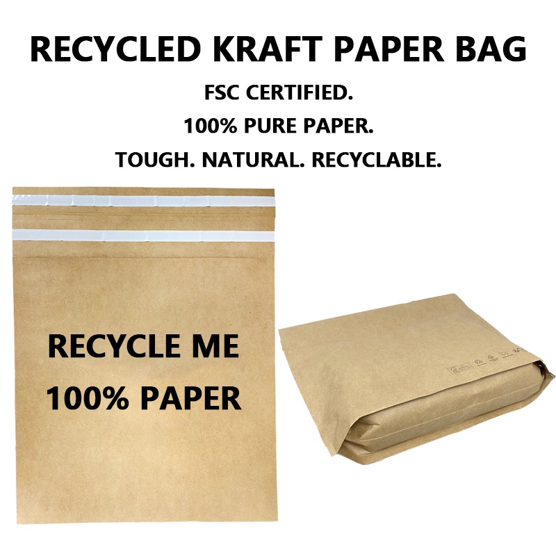 Zeal X lança sacolas personalizadas de papel Kraft reciclado para atender à crescente demanda por embalagens sustentáveis ​​para comércio eletrônico