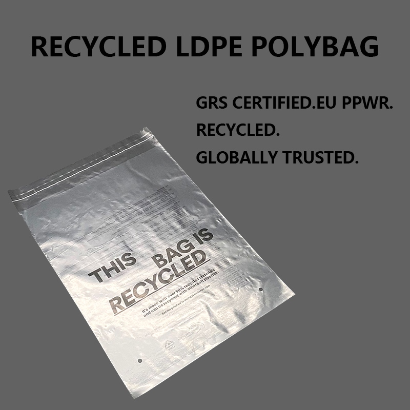 Zeal X lança saco plástico de LDPE reciclado GRS personalizado para apoiar embalagens sustentáveis ​​de vestuário e comércio eletrônico em todo o mundo