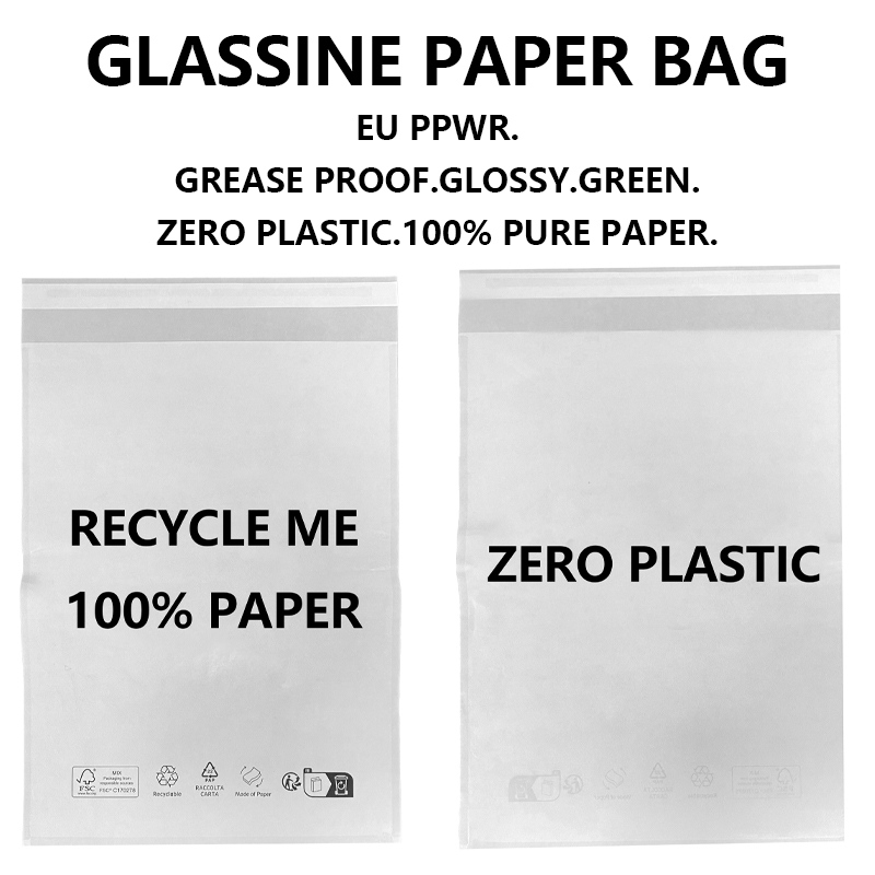 Zeal X apresenta sacos de papel glassine personalizados para embalagens sustentáveis ​​e conformidade com PPWR da UE