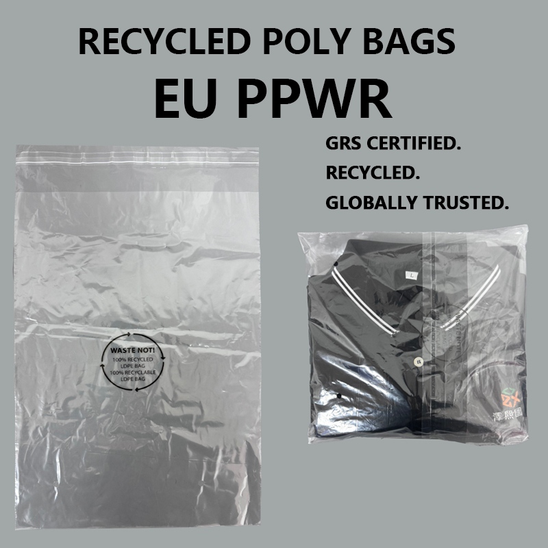 Zeal X lança sacolas plásticas de LDPE reciclado para embalagens de vestuário à medida que o PPWR da UE entra em vigor