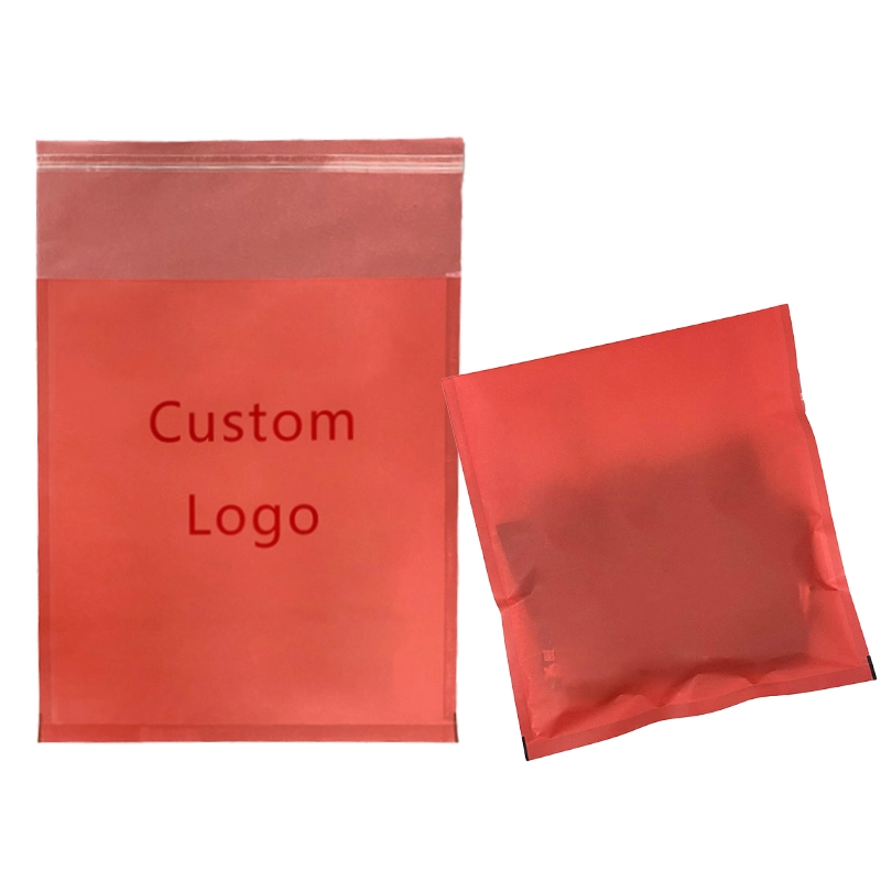 Sacos de papel de vidro vermelho chinês