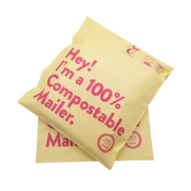 Sacos postais biodegradáveis ​​personalizados | Fabricante de sacos de transporte ecológicos compostáveis