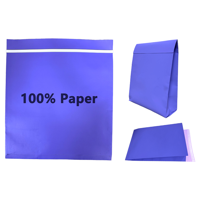 Sacos de papel reciclado com reforço lateral personalizado