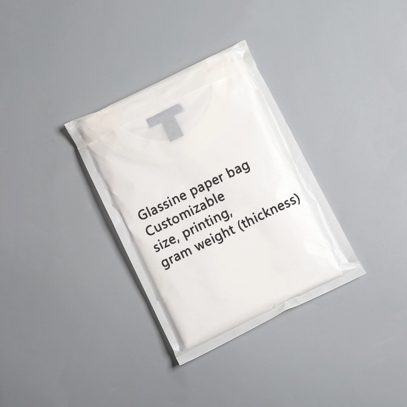 Bolsa de papel glassina ecológica