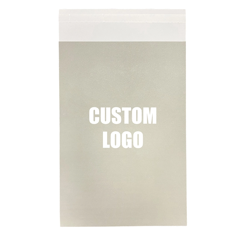 Bolsa de papel cinza kraft