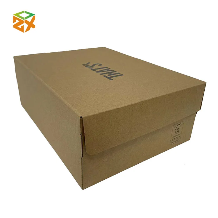 Caixas de sapatos de papel Kraft