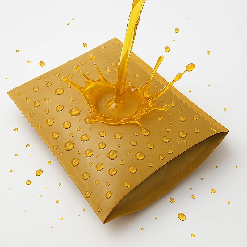 Bolsa de papel kraft à prova de óleo