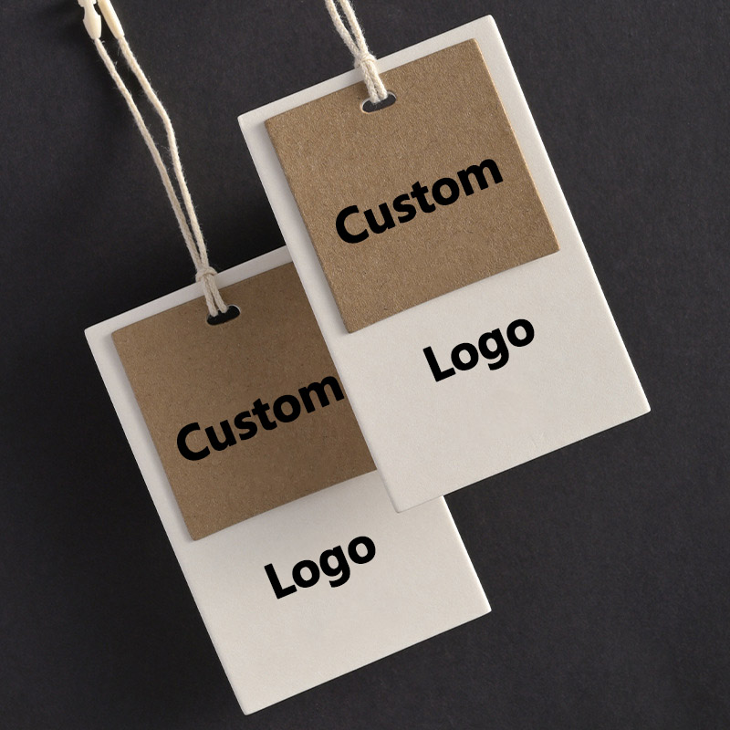 Etiqueta para pendurar em papel