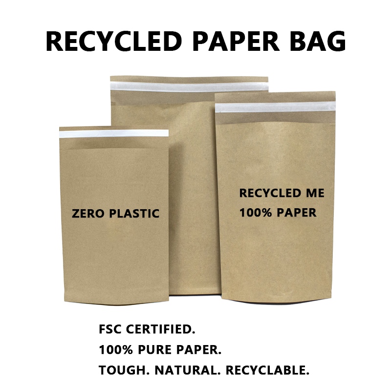 Sacos para correspondência de papel reciclado