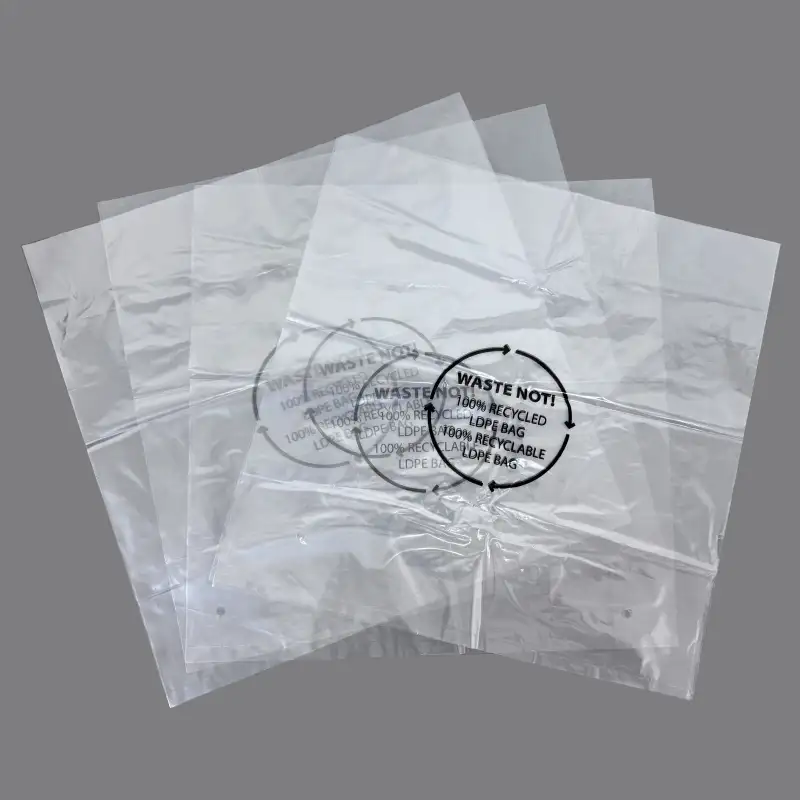 Sacos de plástico reciclados
