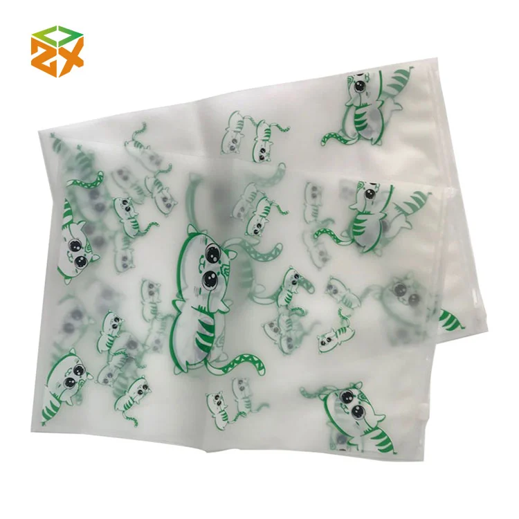 Saco ziplock poli com seu logotipo